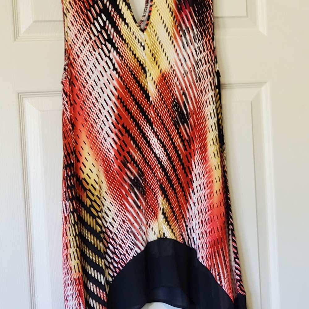 August Silk Size L tunic